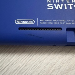 Nintendo Switch Lite 青色 本体のみの画像