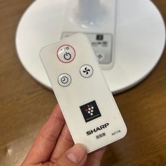 シャープ　プラズマクラスター扇風機の画像