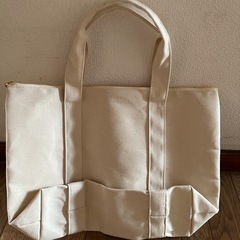 SNOOPY刺繍 campusトートバッグの画像