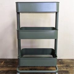 IKEAのロースコグワゴン カーキの画像