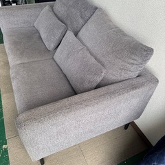2人掛けソファ　ソファの画像
