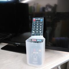3か月間保証☆配達有り！15000円(税込）シャープ 24型 液晶テレビ 2021年製 リモコン付の画像