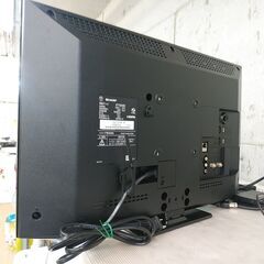 3か月間保証☆配達有り！15000円(税込）シャープ 24型 液晶テレビ 2021年製 リモコン付の画像
