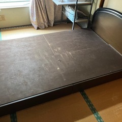セミダブルベッド  ベットの画像