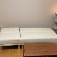 【美品】ソファ　ソファーベットの画像