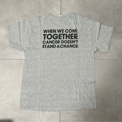 STAND UP 2 FINISH THE FIGHT Tシャツ グレー Mサイズ 古着の画像