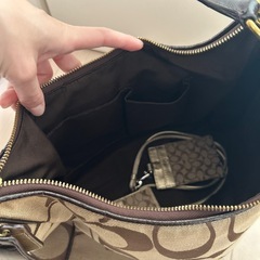 COACHショルダーバッグの画像