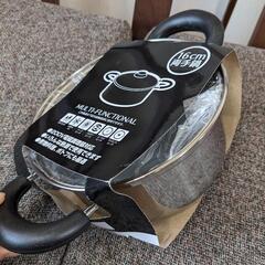 新品 16センチ両手鍋の画像
