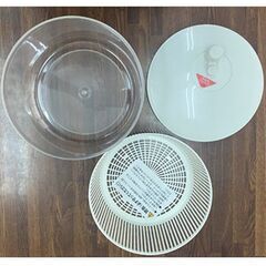 【日本製】　野菜水切り器　バリバリサラダBIGの画像
