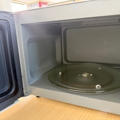 ◎Panasonic 電子レンジ 動作確認済 2017年製 表面のみの簡易清掃のため格安提供！
の画像