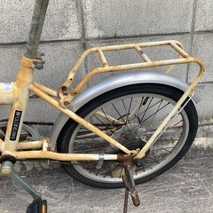 折りたたみ20インチ自転車の画像