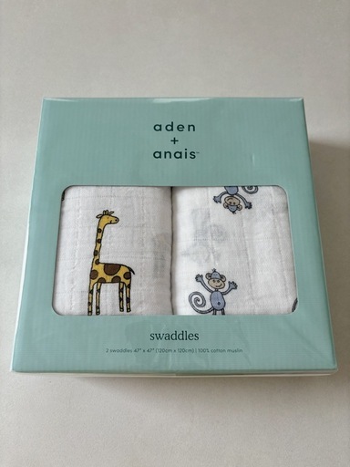 aden + anais スワドル 2枚セット