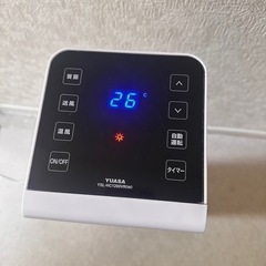2018年製 YUASA YSL-HC1200VR (W) ホット&クールタワーファン コンパクト 夏冬兼用 温風 送風 ユアサの画像