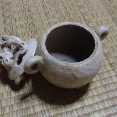古美術 香炉 出雲焼 骨董品 お譲りします。＊石川県＊美川より＊期間限定の画像