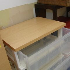 プラチェスト 3段 幅53.5×奥行39×高さ59cm 木天板 テーブル天板 収納 たんす 箪笥 衣類収納 棚 タンス  札幌 手稲の画像