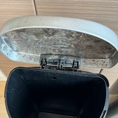 ゴミ箱 ステンレス SimpleHUMAN シンプルヒューマン シルバー フット付き の画像