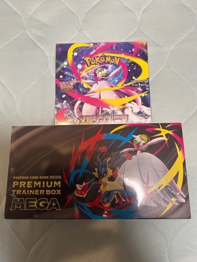 ポケモンカードゲーム メガシンフォニア　メガ プレミアムトレーナーボックス セット 各1BOX　シュリンク付 未開封品