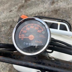 ✨好調車両✨ホンダ ズーマー AF58 白🏍️走行8373km💨 実働⚡ 原付スクーター🛵 通勤通学に◎ 足代わりにピッタリ🌟の画像