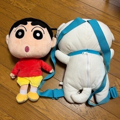 クレヨンしんちゃん(シロリュック、大きめマスコット)の画像