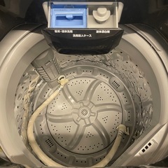 【中古】¥12,800 6k洗濯機　ニトリ　NTR60BKN【IH05】の画像