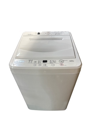 安心の1年保証付！！【全自動洗濯機 YAMADA YWM-T60H1 6.0kg 2023年製
