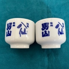 【ぐい呑み】赤虎青虎デザイン2個＋【お猪口】陸奥八千2個＋【平杯】干物デザインの画像