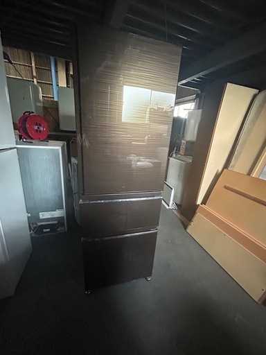 【三菱 ノンフロン冷凍冷蔵庫 MR-CX37F-BR型／2020年製・365L】前面に傷あり・動作良好！