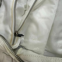 Chrome Hearts DUFFLE GYM BAG-CEME セメタリークロスパッチダガージップレザーハンドバッグの画像