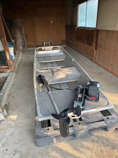 アルミボート　訳あり　取り引き中