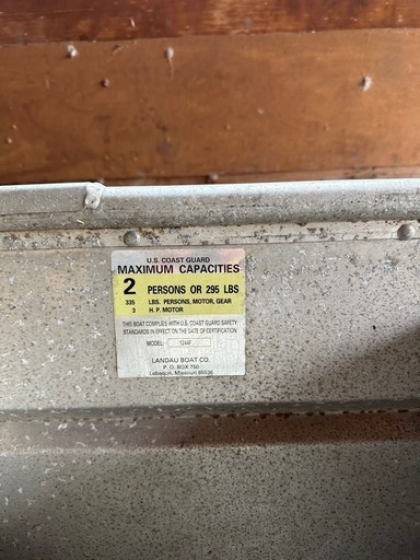 アルミボート 訳あり 取り引き中