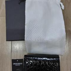 【新品】シャイニングクロコダイル 折財布の画像