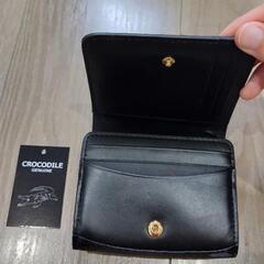 【新品】シャイニングクロコダイル 折財布の画像