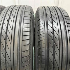DAYTONA ＆ GOODYEAR EAGLE NASCAR 215/65R16 4本セット ホワイトレター デイトナ ブラック ナスカー ハイエース 等の画像
