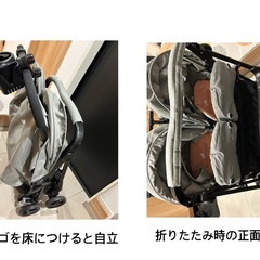 2人乗り(双子)ベビーカーの画像