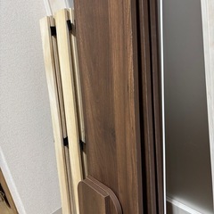 急募！茶色　ベッドフレーム　シングルの画像