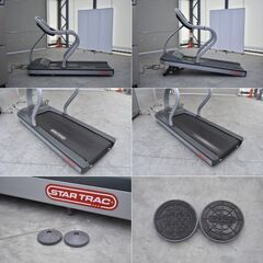 ≪yt519ジ≫ 都村製作所 STARTRAC トレッドミル/ランニングマシン S-TRc 2013年製 業務用 単相200V 簡易動作確認済 現状品 70801-01の画像