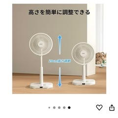 超美品　扇風機の画像