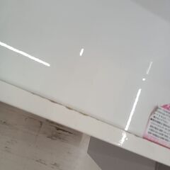 リユースのサカイ栃木店★ジモティ割あり★  キッチンカウンター ホワイト×ブラウン W119.5×D55×H70 クリーニング済み TC10088の画像