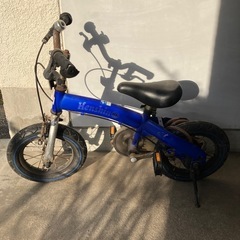 本日のみ値下げ！へんしんバイクS　ブルー　子供　自転車 美品 へんしんバイク C14 スカイブルー - メルカリ