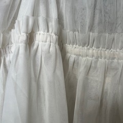 👗【2枚目：ホワイトシアーワンピース】の画像