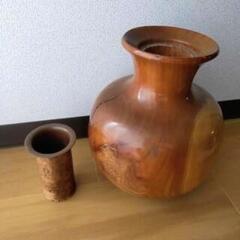 銘木花瓶その２【未使用品】の画像