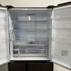 高年式!2024年製! ほぼ未使用 AQUA/アクア 冷蔵冷凍庫 512L フレンチドア 4ドア AQR-TZ51P(T) 中古家電 店頭引取歓迎 UR9903の画像