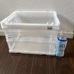 折りたたみコンテナ4箱 の画像