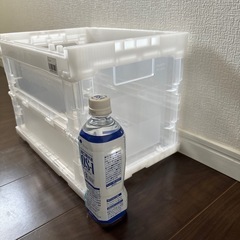 折りたたみコンテナ4箱 の画像