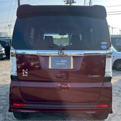 【支払総額22.8万円】N-BOXカスタムターボ車検付き即日納車ok機関良好 フルセグTV Bluetooth バックカメラ 修復歴無しの画像
