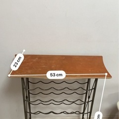 隙間収納　玄関　テーブルの画像