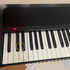 電子ピアノ KORG B1 ブラック 現状品
 の画像