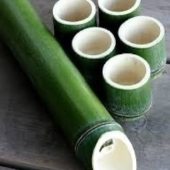 流しそうめん用竹（節なし）の画像