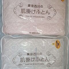 羽毛肌掛け布団・GIVENCHY・２枚セット・東京西川・②の画像