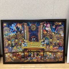 ディズニー パズル 額縁付き ミッキーマウス ドナルド シンデレラ ジーニー アリエル プーさん ピクサー トイストーリー ウッディ バズライトイヤー インテリア 壁掛け 飾り コレクション　250804-24の画像